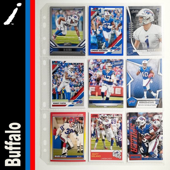 NFL Other - Buffalo Bills 9 Card Lot [FBL4_1]